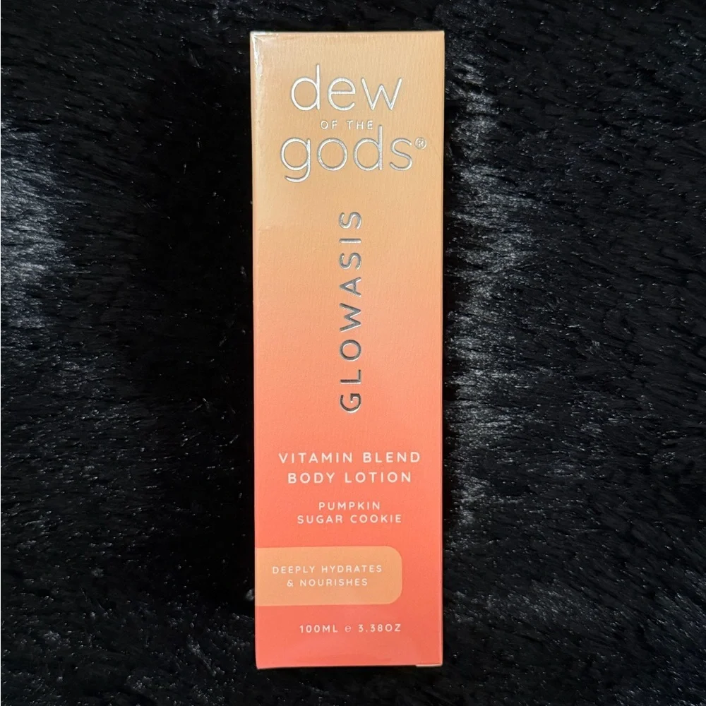 Dew of the Gods Glowasis Body Lotion Pumpkin Sugar Cookie 100ml New
